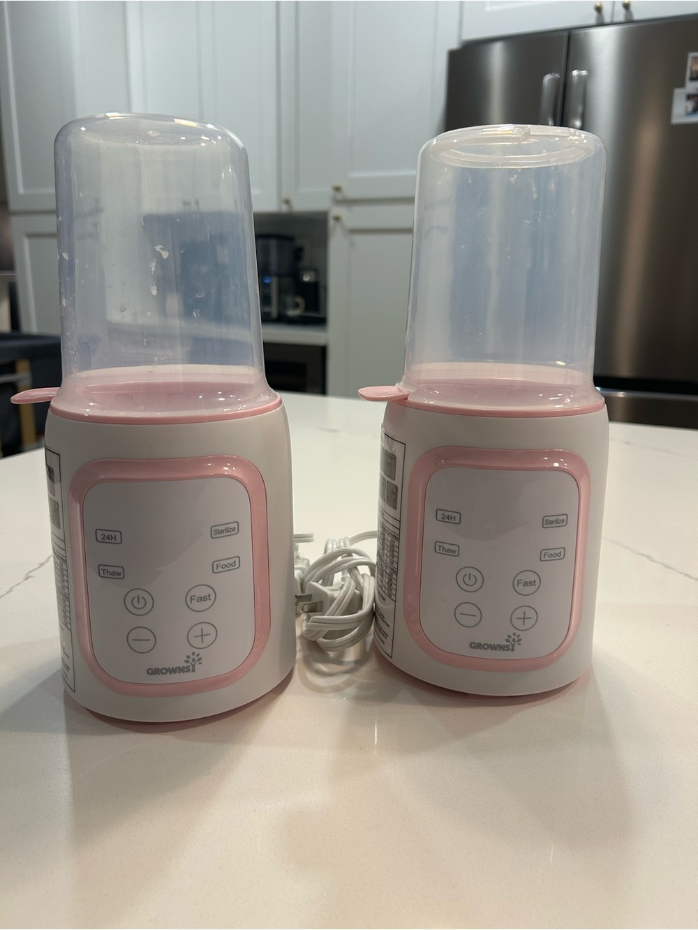 GROWNSY 8-in-1 Fast Baby Bottle Warme